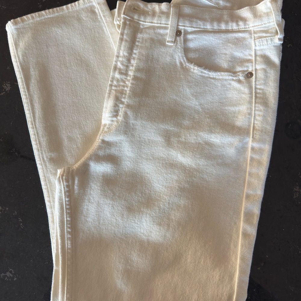 GAP New with tags women’s white cigarette jeans! - Picture 7 of 9